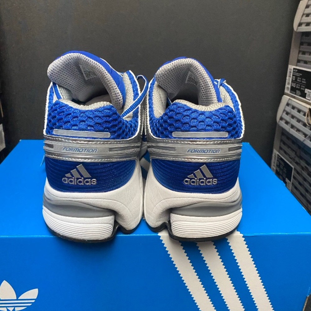 Adidas Adistar Control 5 Running Shoes Royal Blue/Silver - Picture 6 of 7